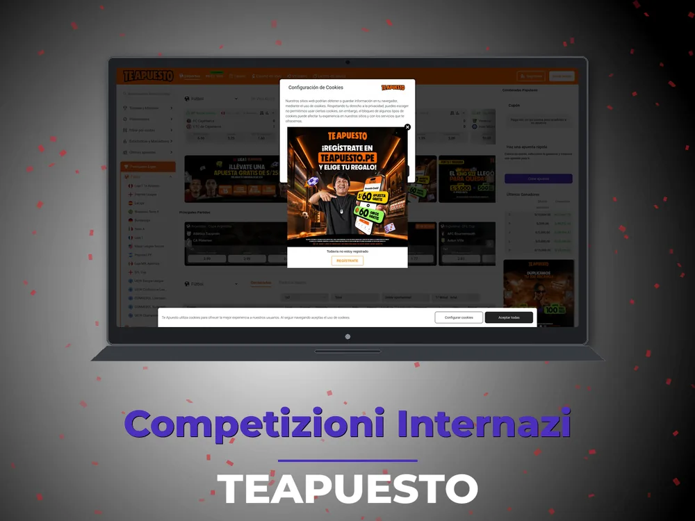 Teapuesto - Competizioni Internazi