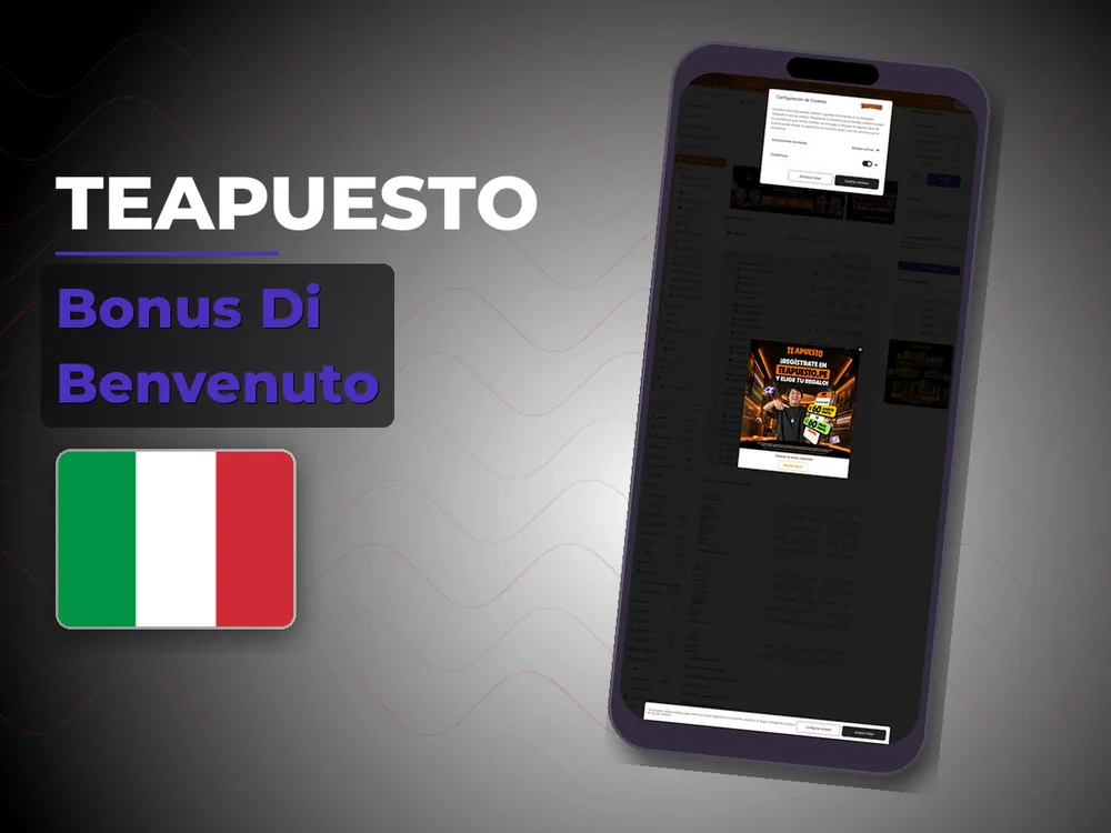 Teapuesto - Bonus Di Benvenuto