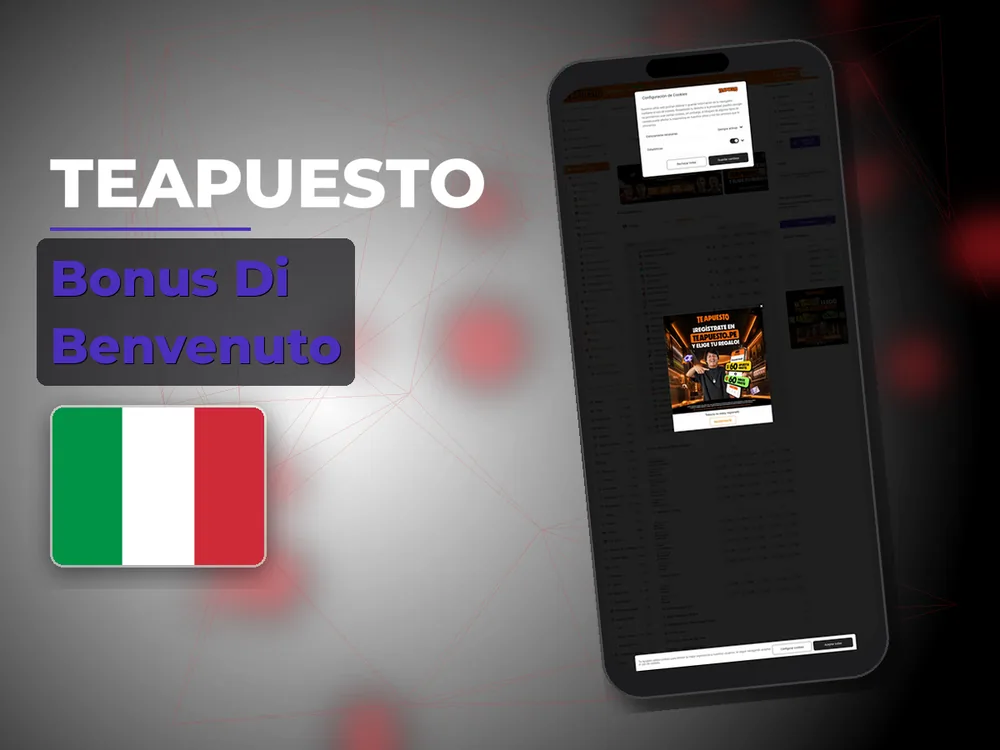 Teapuesto - Bonus Di Benvenuto