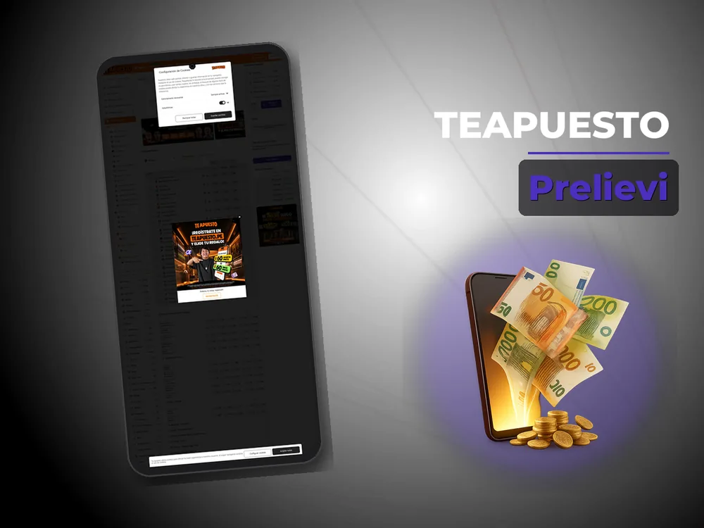 Teapuesto - Prelievi
