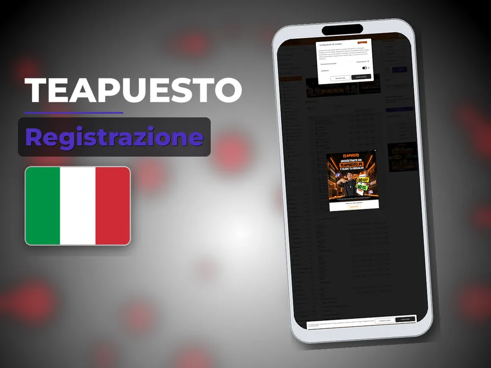 Teapuesto - Registrazione